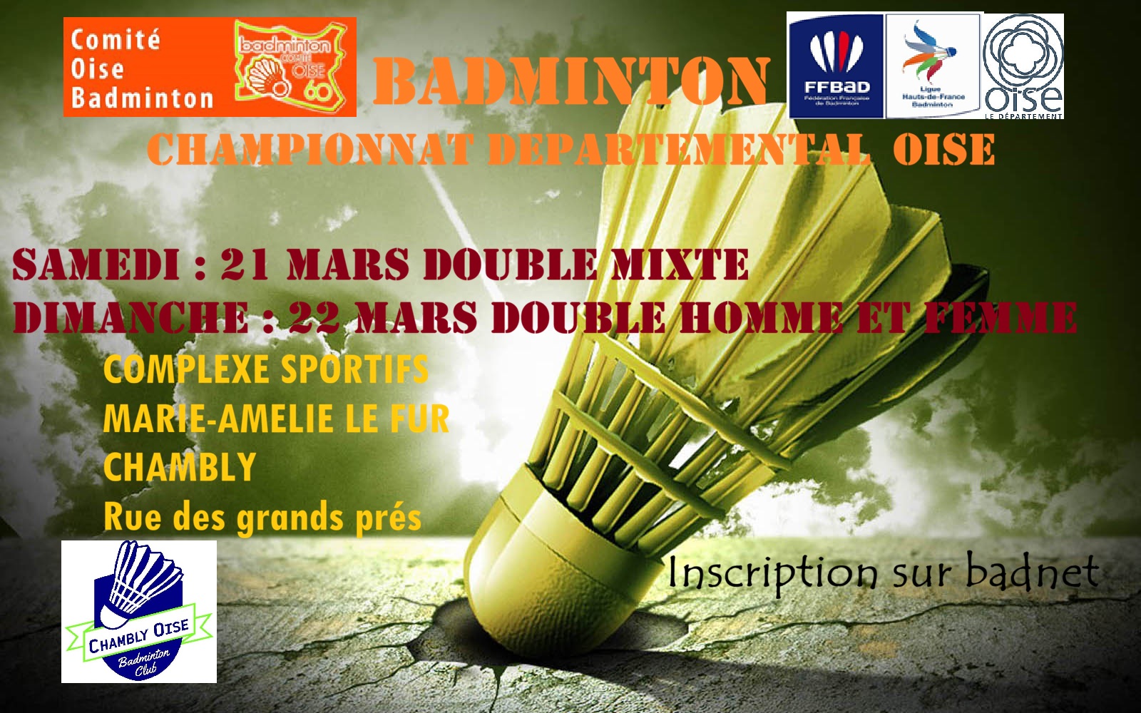 Championnat départemental Oise double Chambly